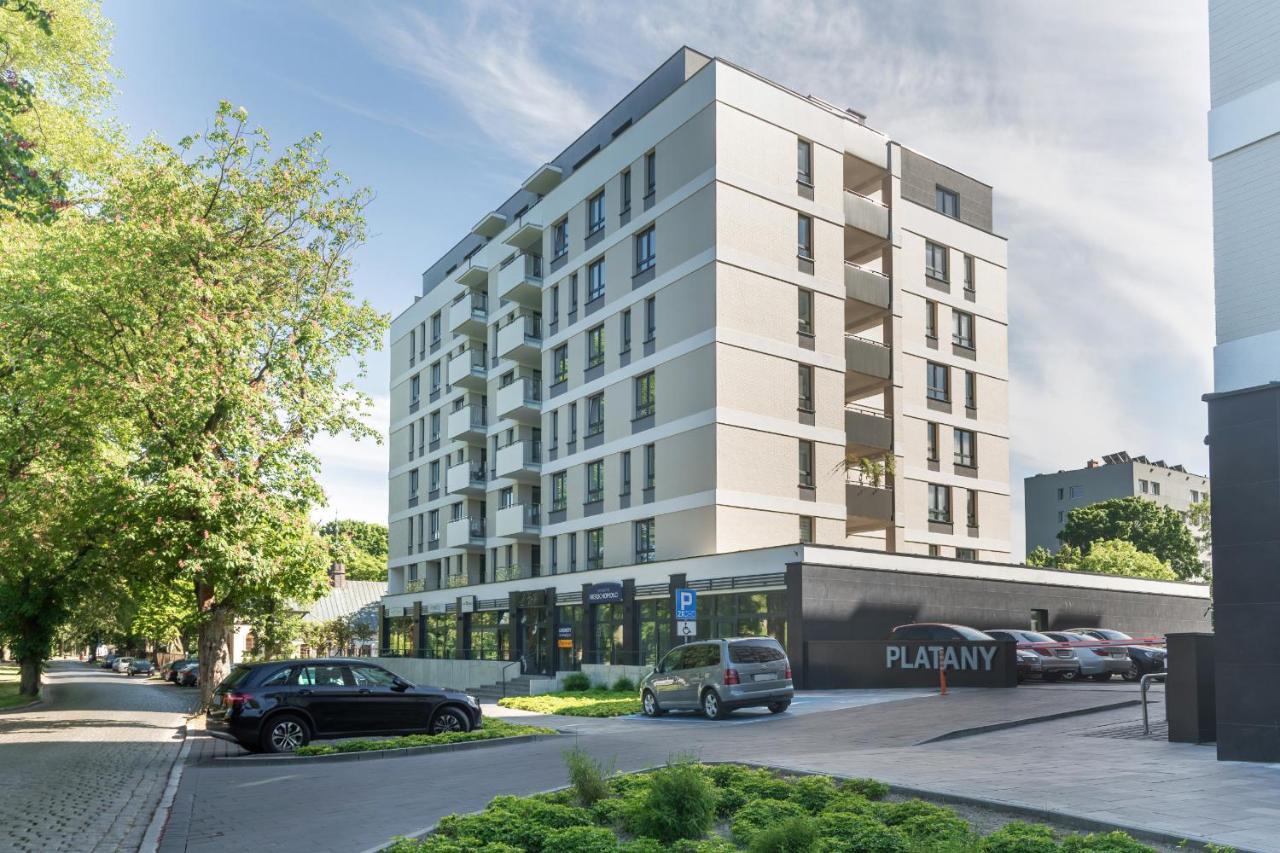 Апартаменты Apartament Deluxe Platany C38 By Renters Колобжег Экстерьер фото